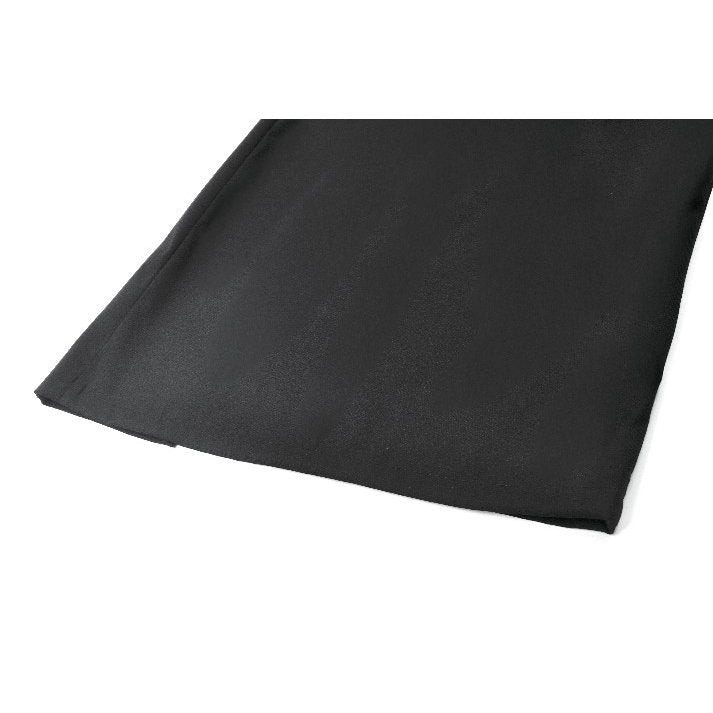 Dark in Love Chain Belt Layered Goth Skirt in Black