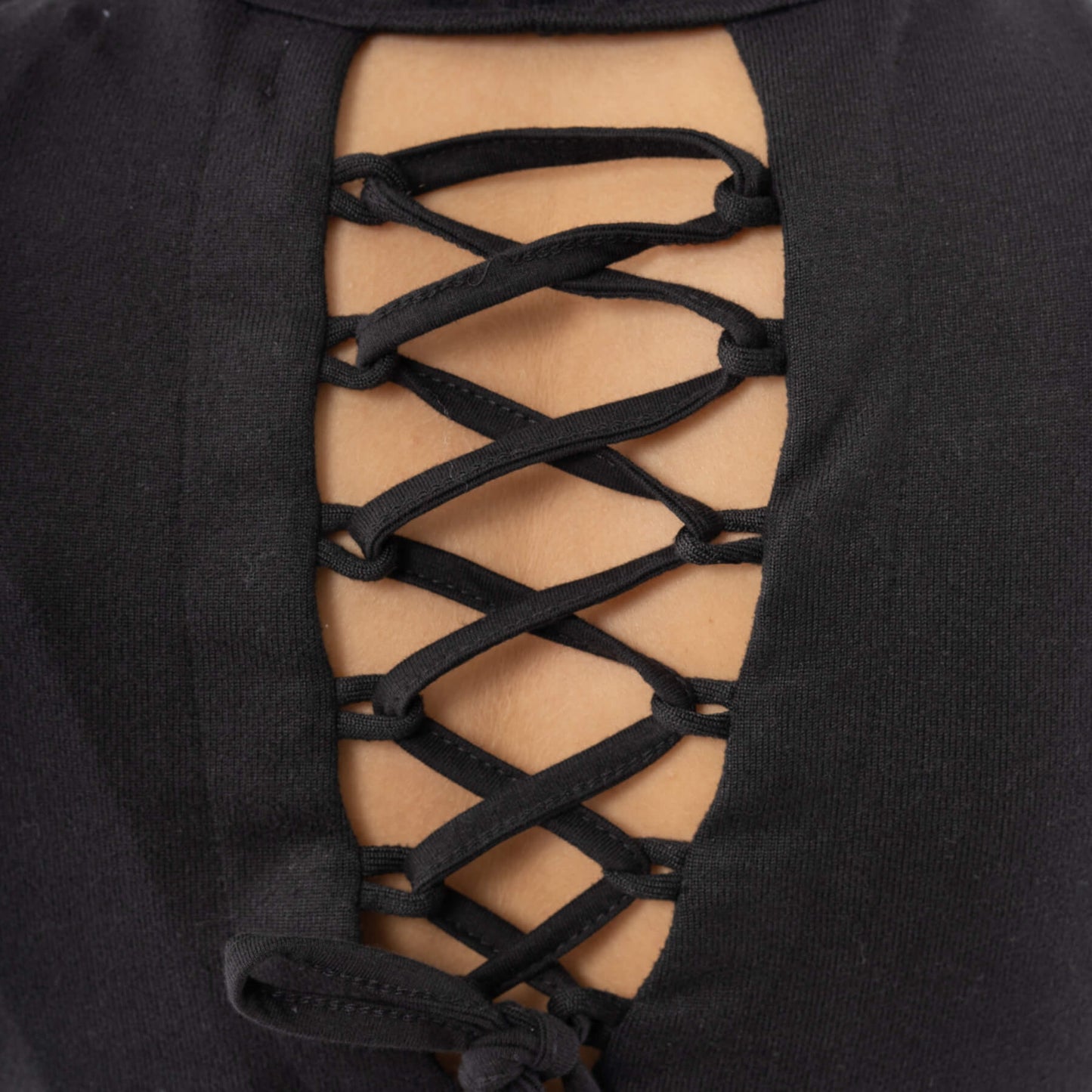 Innocent Lifestyle Emerson Hooded Cardigan with Cut Out Lace Up Feature