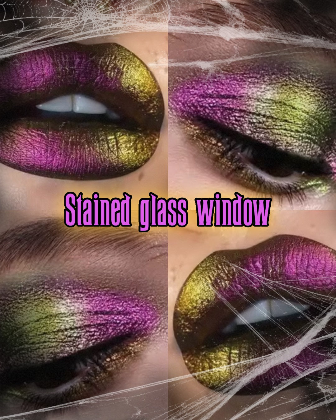 Radioactive Unicorn Stained Glass Window Duochrome Liquid Eyeshadow