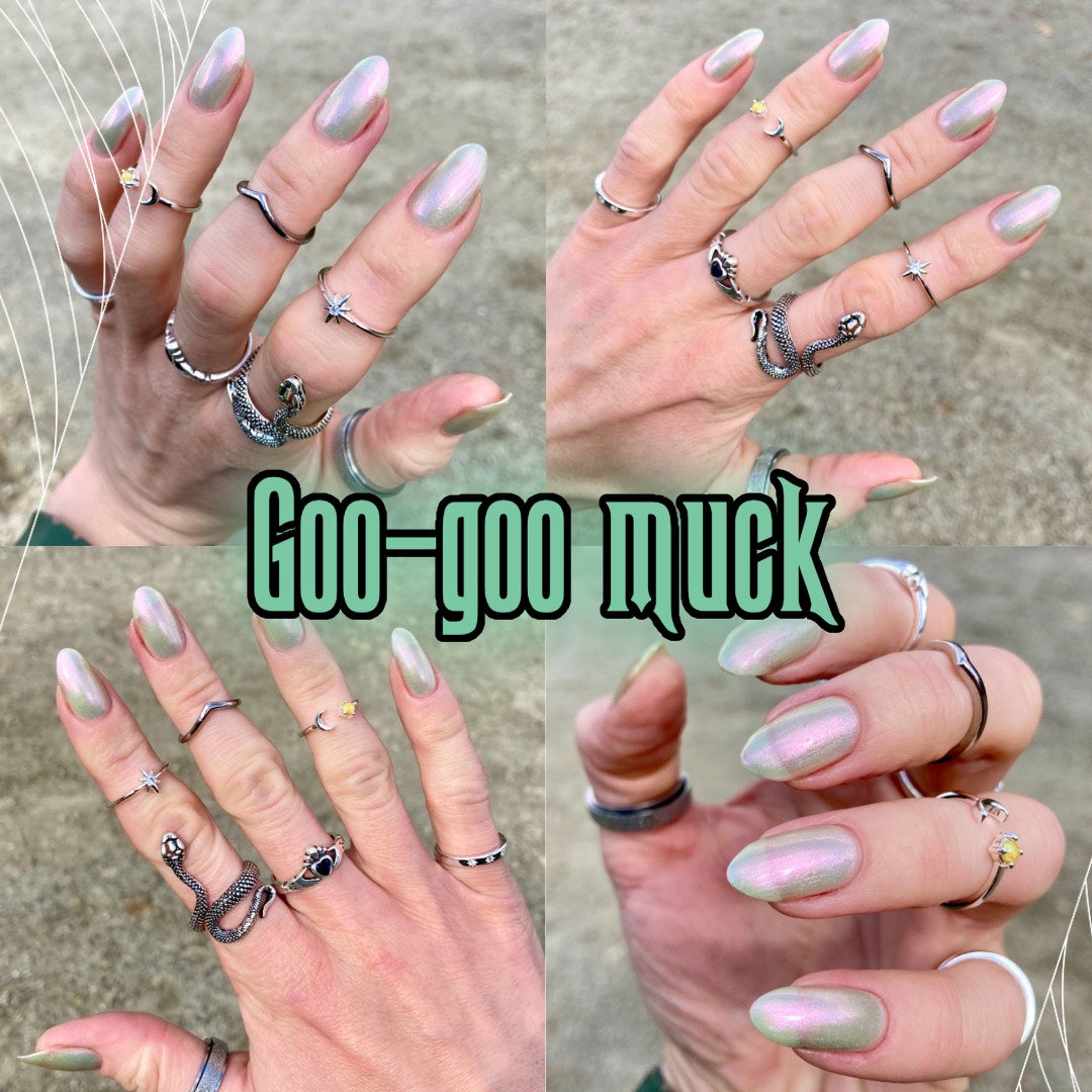 Radioactive Unicorn Goo Goo Muck Nail Polish