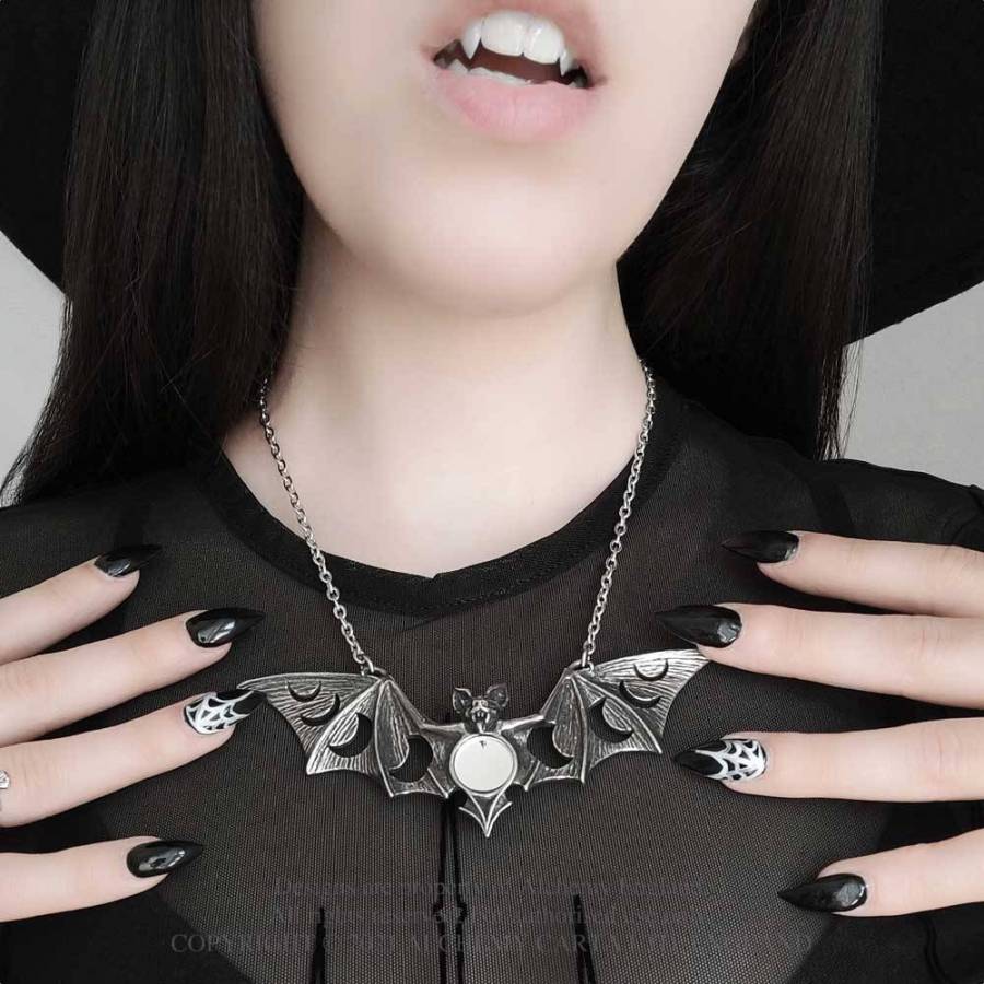 Alchemy Gothic Lunaeca Pendant Necklace