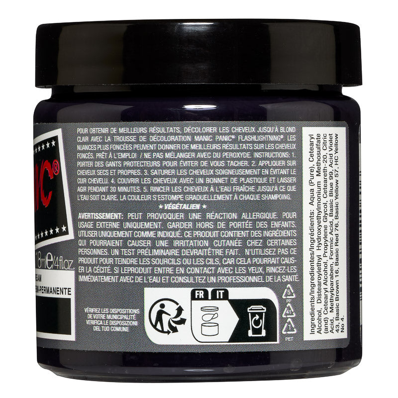 Manic Panic Classic Cream Hair Colour - Alien Grey