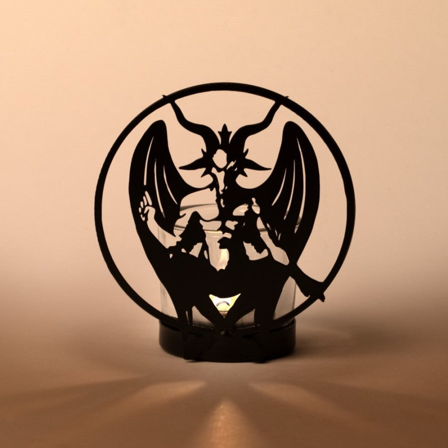 Alchemy Gothic Personal Baphomet Tealight Holder