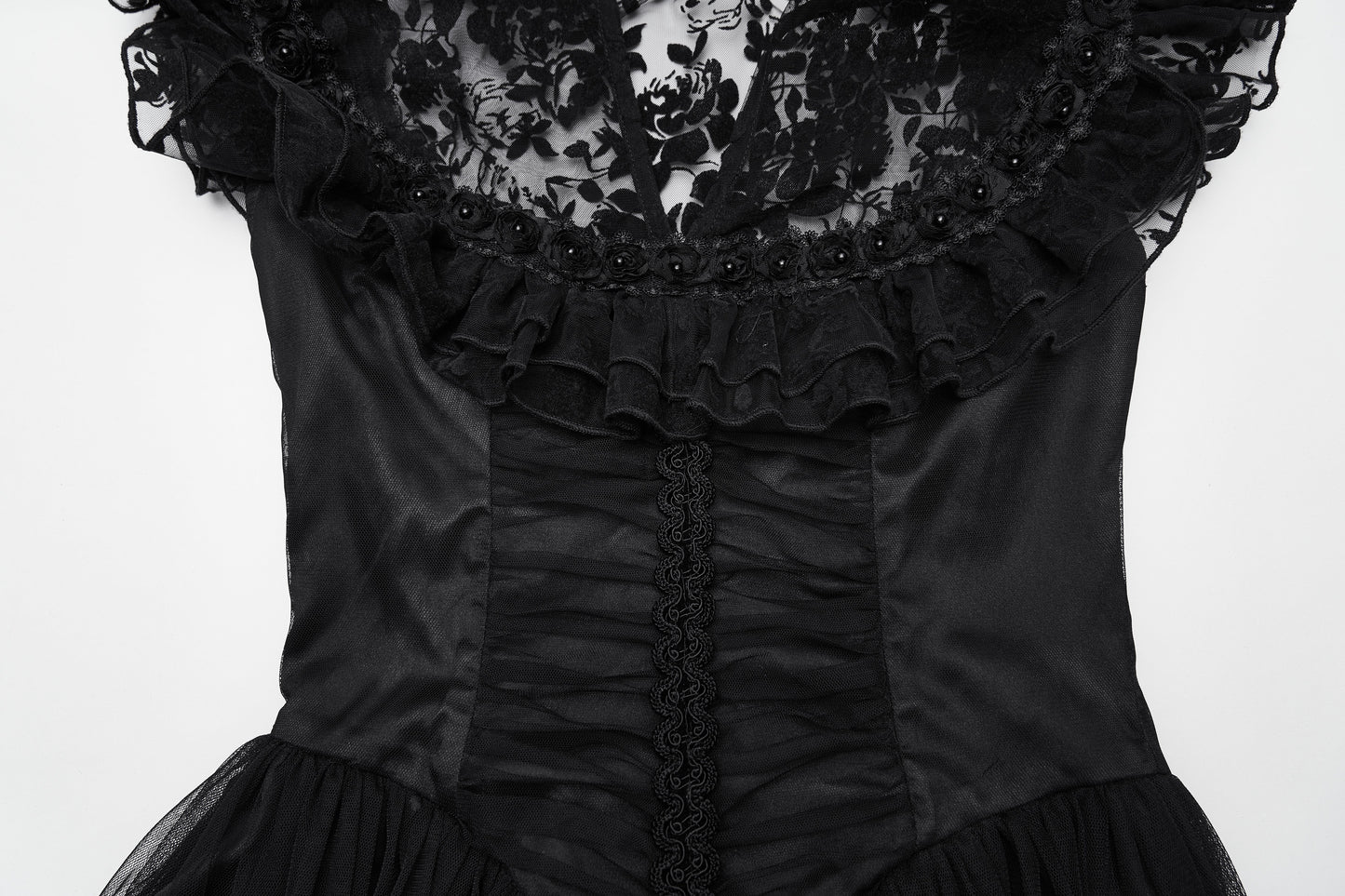 Punk Rave Seraphina Goth Flying Sleeve Dress