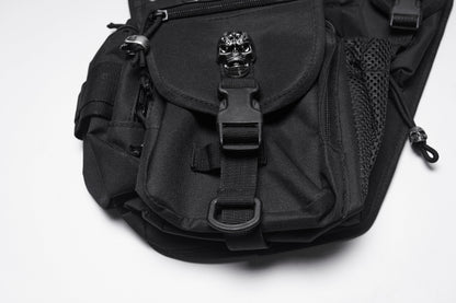 Punk Rave Techwear Skull Waist–Leg Bag