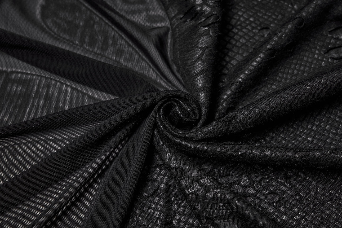 Punk Rave Seraphine Spinal Lace Panel Maxi Dress In Black