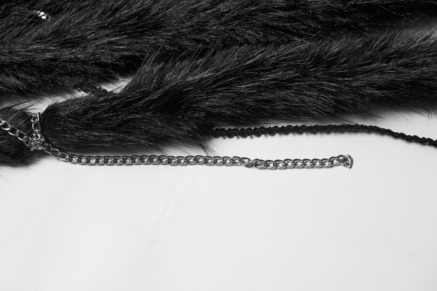 Punk Rave Punk Fox Head Braided Hood