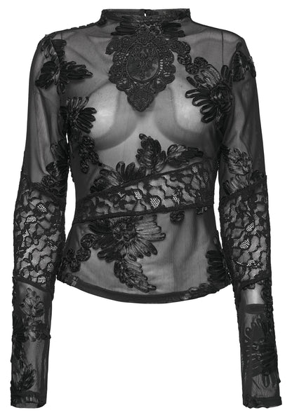 Punk Rave Goth Lace Undershirt