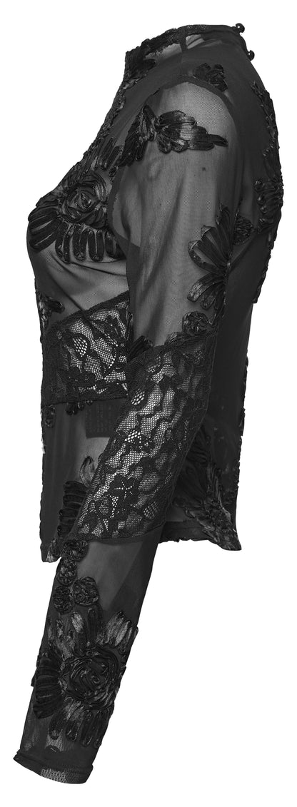 Punk Rave Goth Lace Undershirt