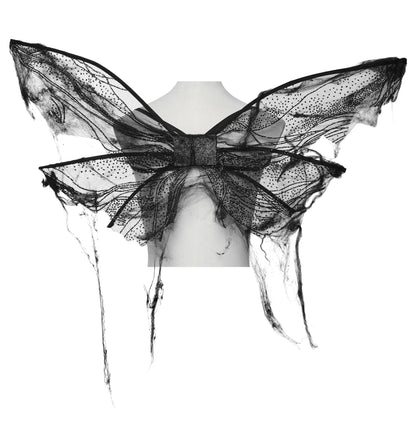 Punk Rave Morrigan Gothic Butterfly Wings - Black