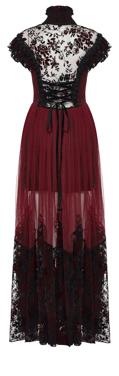 Punk Rave Gothic Flying Sleeve Dress