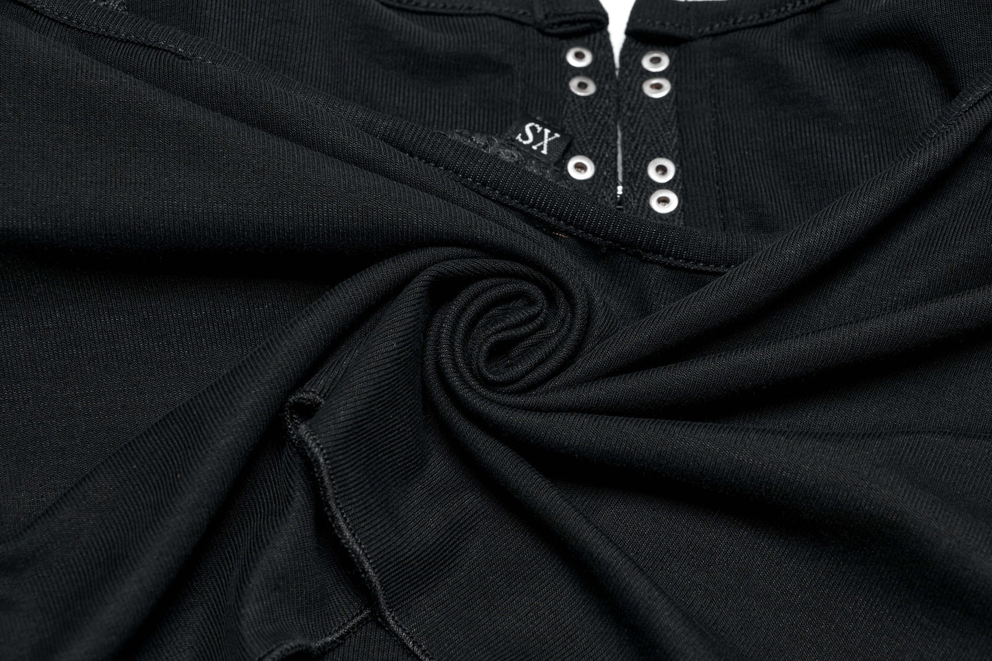 Punk Rave Clarabelle Wenchy Halterneck Distressed Look Top