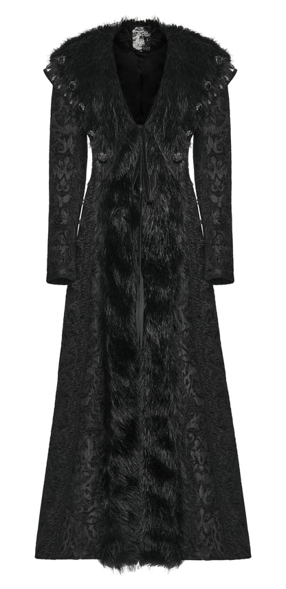 Punk Rave Goth Gorgeous Plush Coat