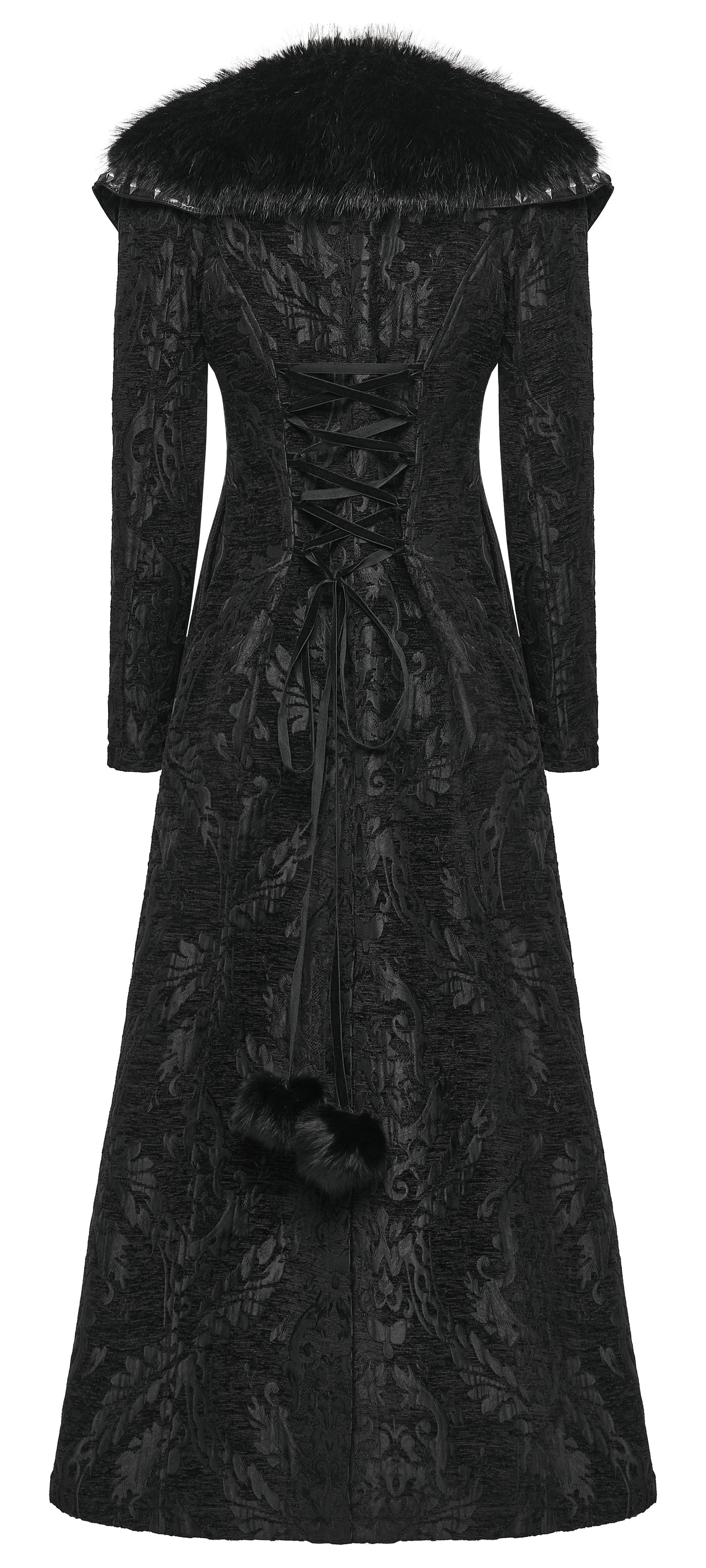 Punk Rave Goth Gorgeous Plush Coat