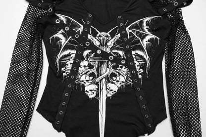 Punk Rave Vonda Printed T-Shirt