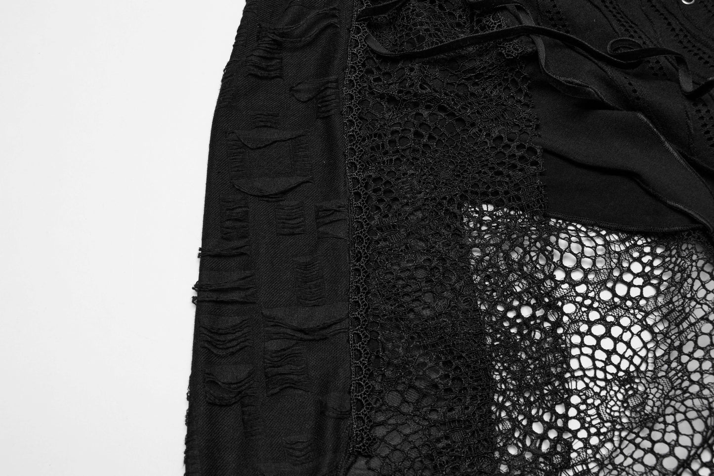 Punk Rave  Honey Irregular Split Dress