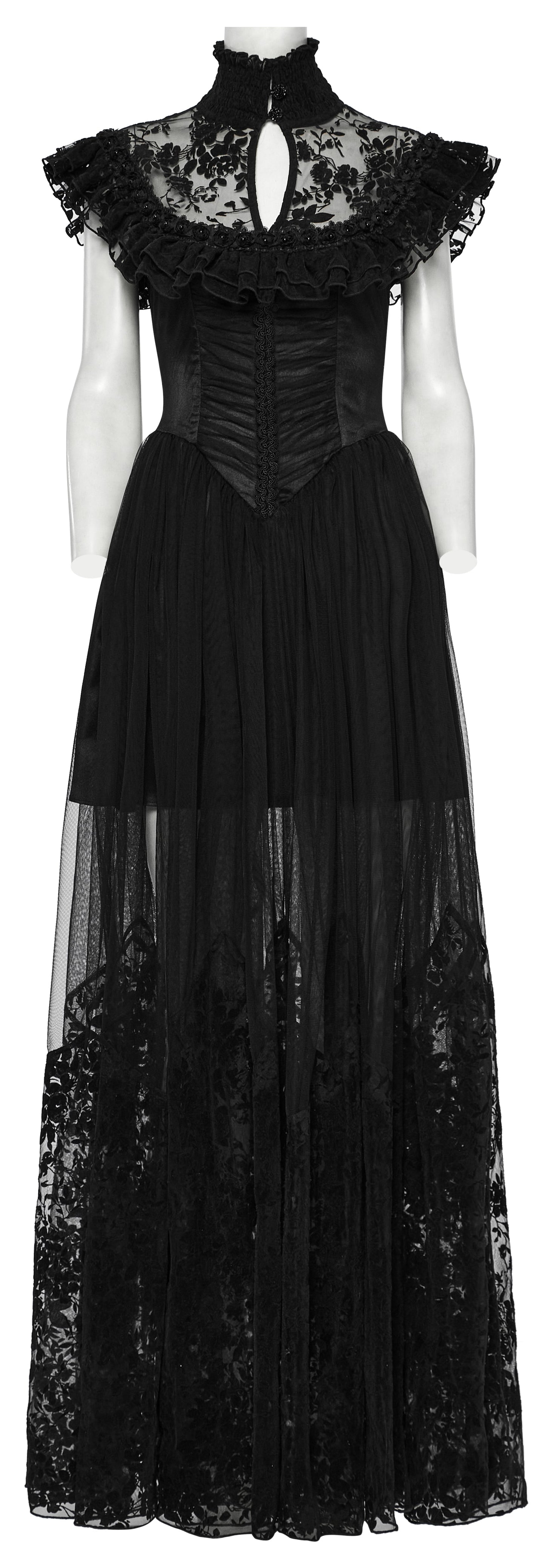 Punk Rave Seraphina Goth Flying Sleeve Dress