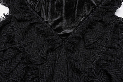 Punk Rave Nera Goth Dynamic Skirt