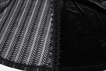 Punk Rave Nera Goth Dynamic Skirt