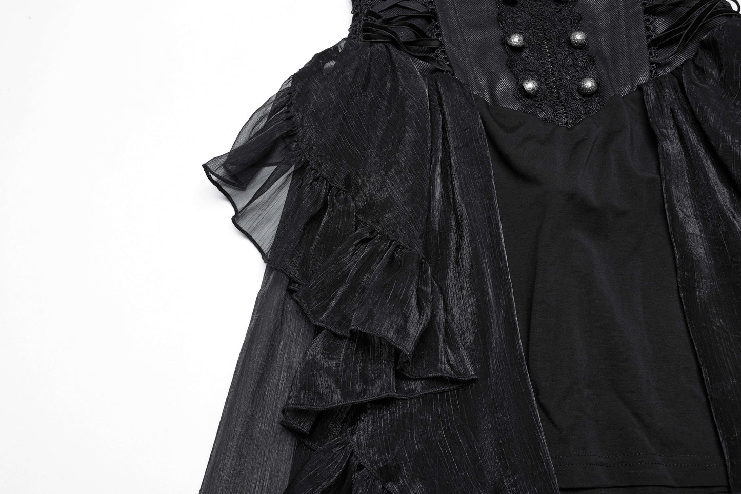 Punk Rave Dila Romantic Chiffon Skirt