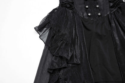 Punk Rave Dila Romantic Chiffon Skirt