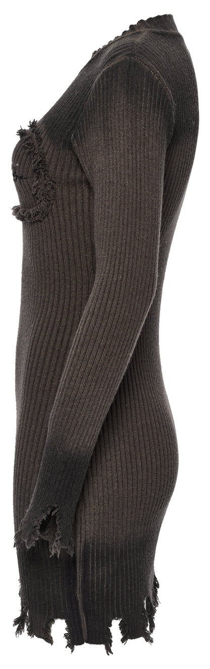 Punk Rave Lunar Eclipse Embroidered Dress