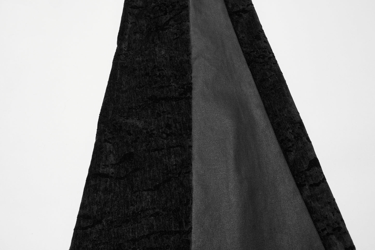 Punk Rave Morrigan Wasteland Tassel Flare Goth Trousers In Black