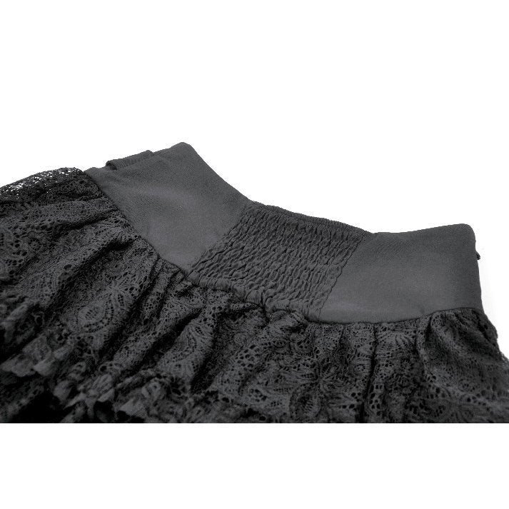 Dark in Love Astrid Lace Buckle Skirt