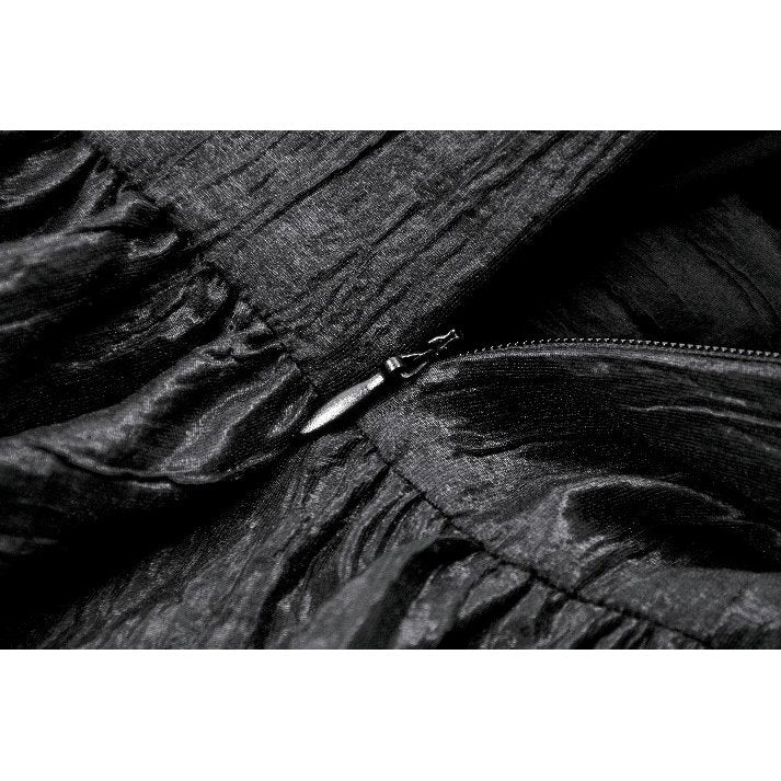 Dark in Love Shadow Lament Ruched Lolita Dress