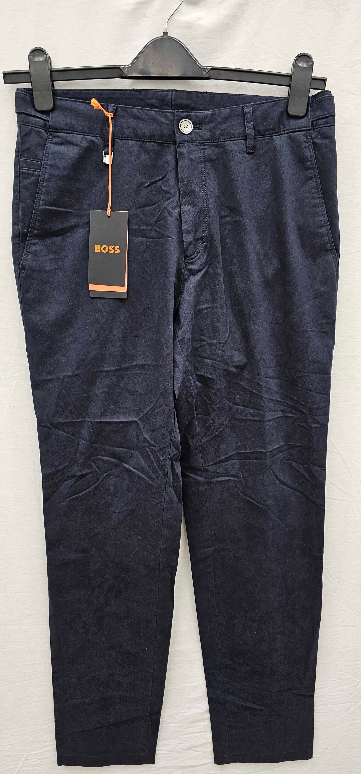 Boss-50468850_404-30-blue-dark Blue Genius Slim Stretch Chinos-blue Size: 30