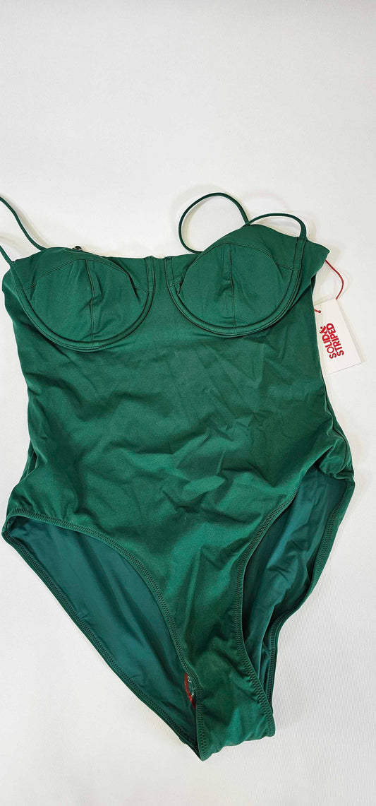 Solid & Striped - Green Gianna Swimsuit - Green Size: L