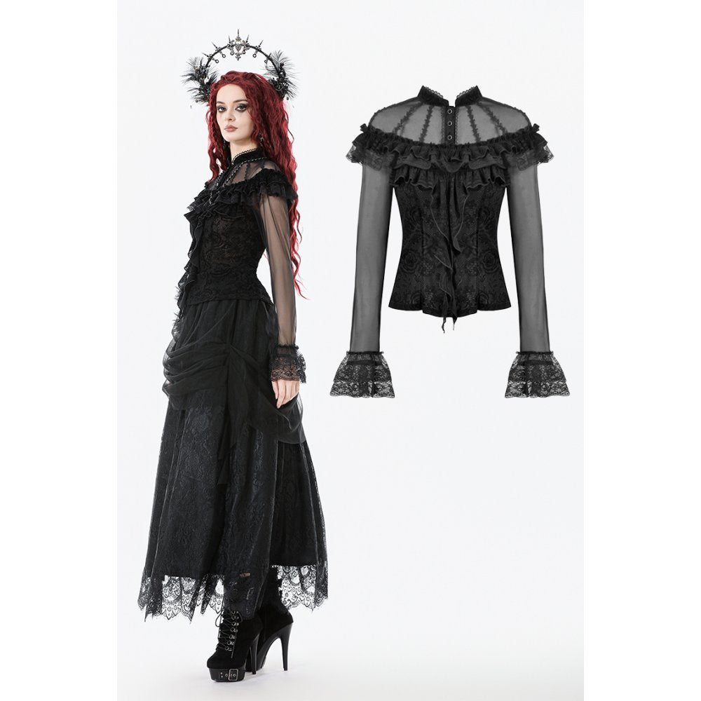 Dark in Love Seraphina Gothic Blouse