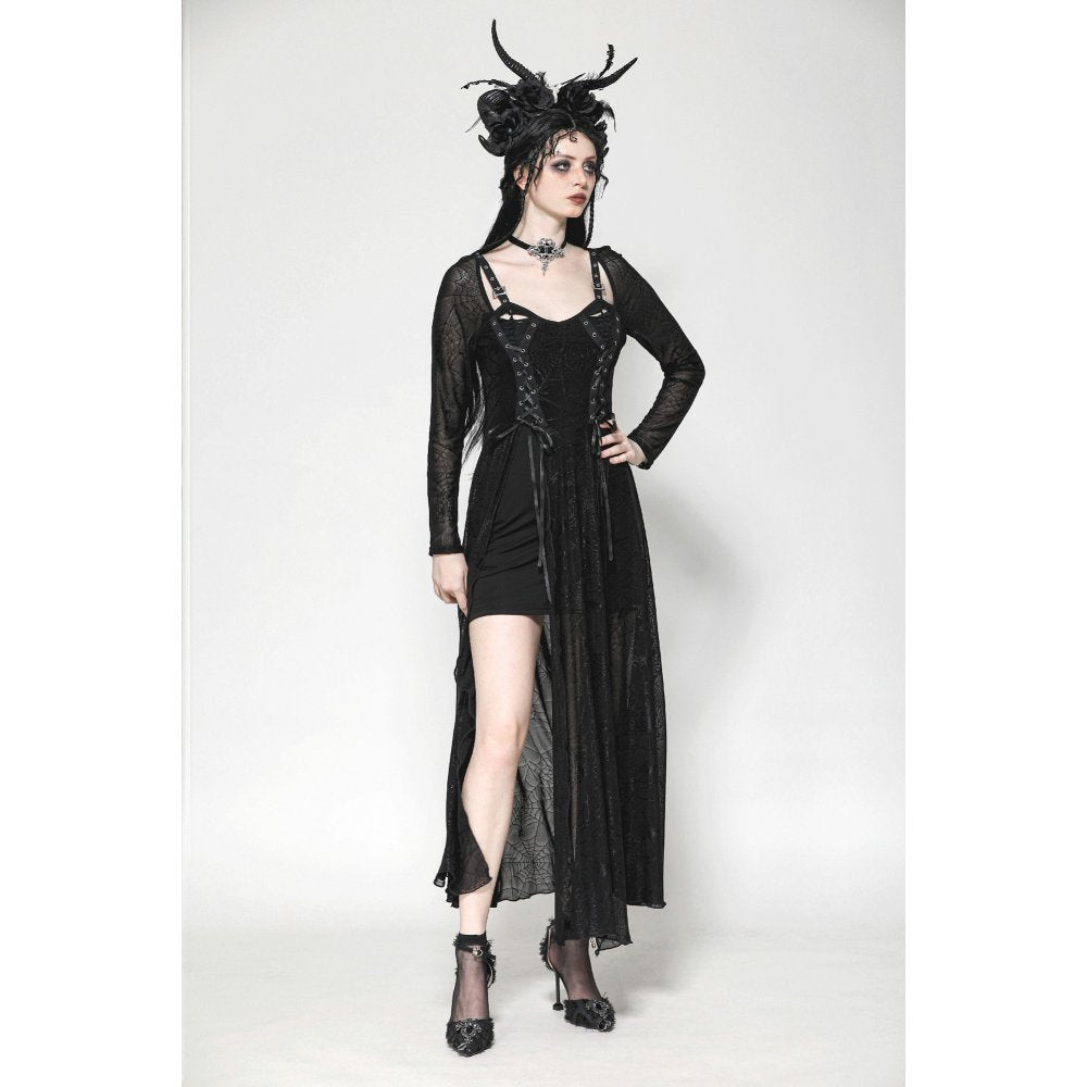 Dark in Love Jax Elegant Spider Long Dress