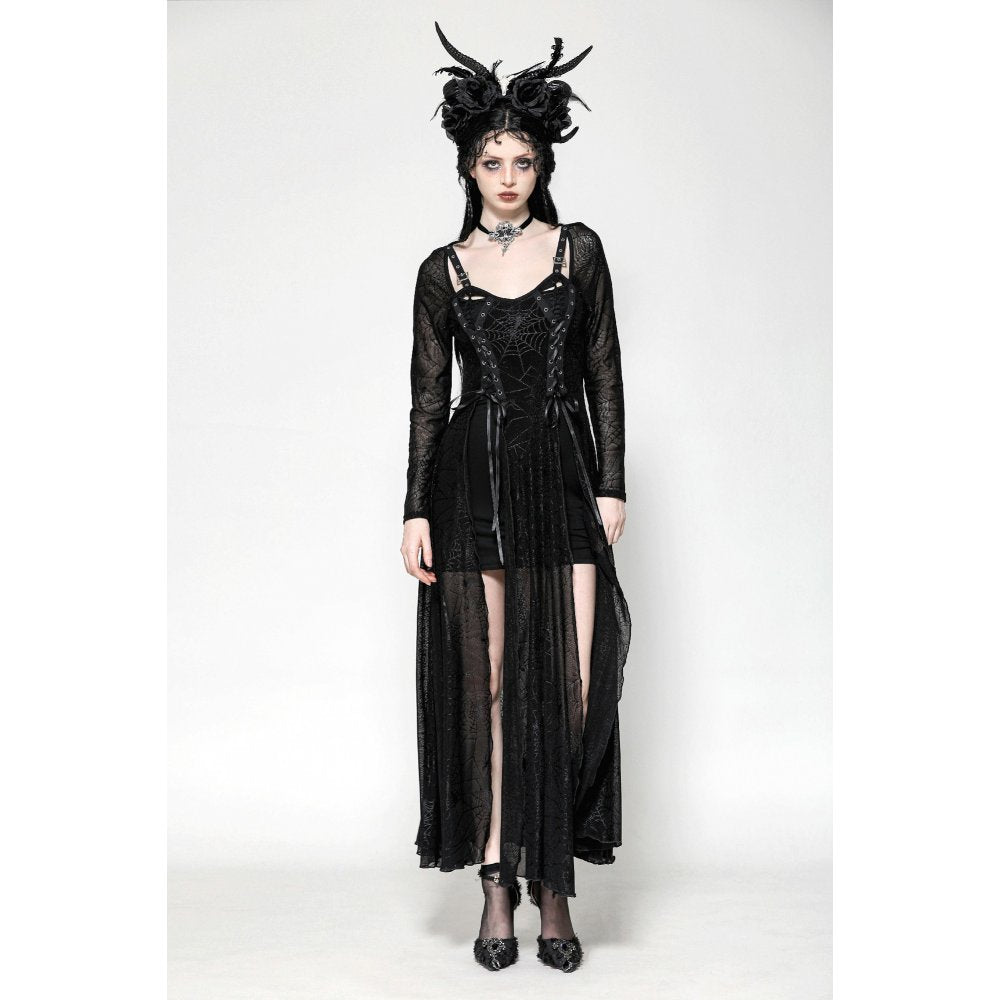 Dark in Love Jax Elegant Spider Long Dress