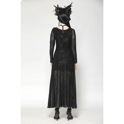 Dark in Love Jax Elegant Spider Long Dress