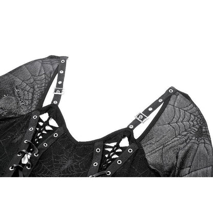 Dark in Love Jax Elegant Spider Long Dress