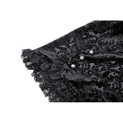 Dark in Love Venus Velvet Embossed Base Shorts