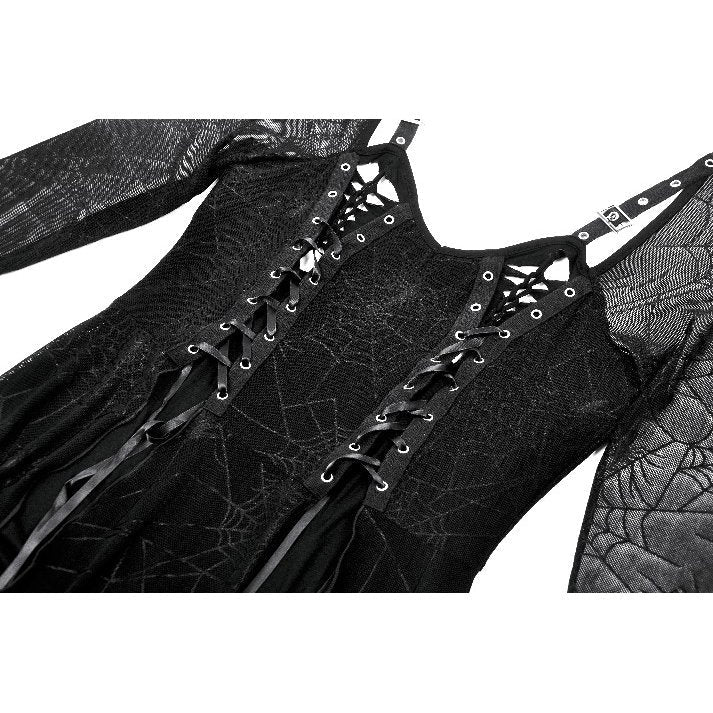 Dark in Love Jax Elegant Spider Long Dress