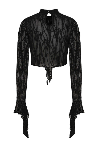 Banned Apparel Abyssia Lace Goth Top
