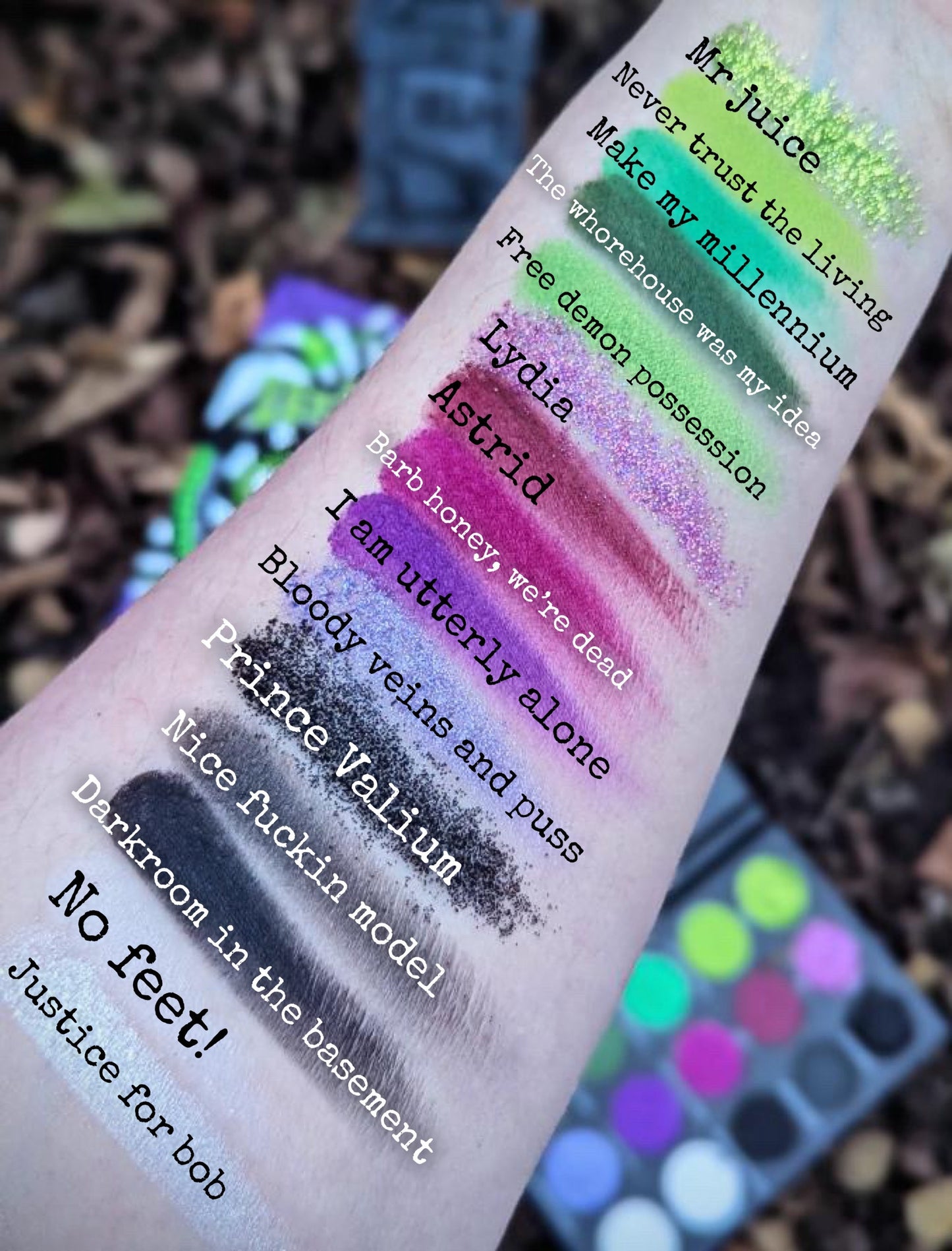 Radioactive Unicorn Beetlejuice Beetlejuice Beetlejuice Palette