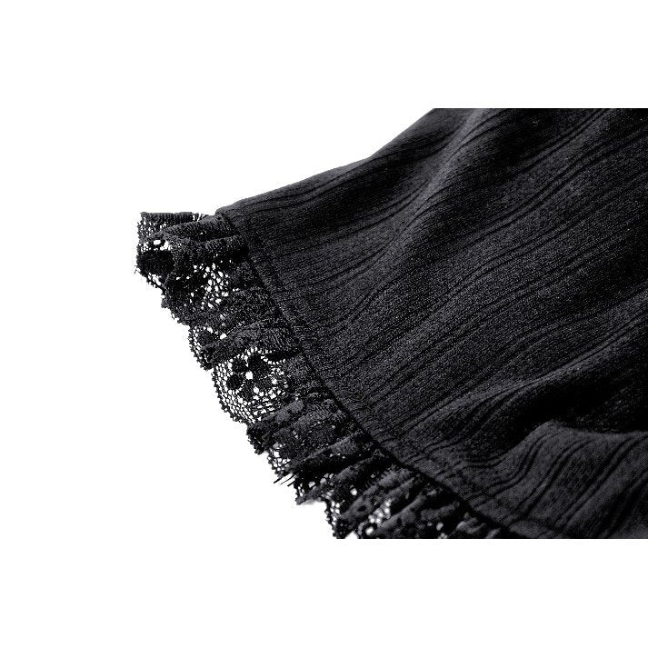 Dark in Love Tatum Black Gothic Base Shorts
