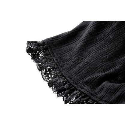 Dark in Love Tatum Black Gothic Base Shorts