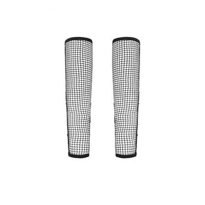 Dark In Love Punk Mesh Hollow Chain Decor Gloves