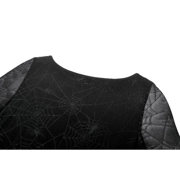 Dark in Love Jax Elegant Spider Long Dress