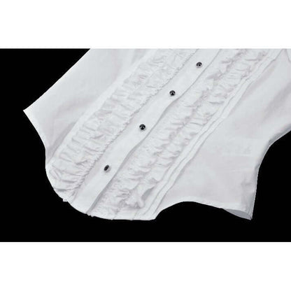 Dark in Love Queeny White Gothic Demon Shirt