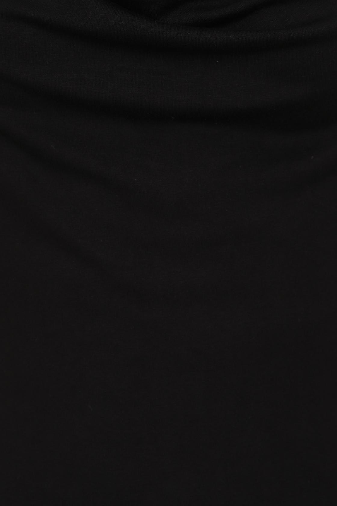 Necessary Evil Aphrodite Plunge Cowl Neck Top