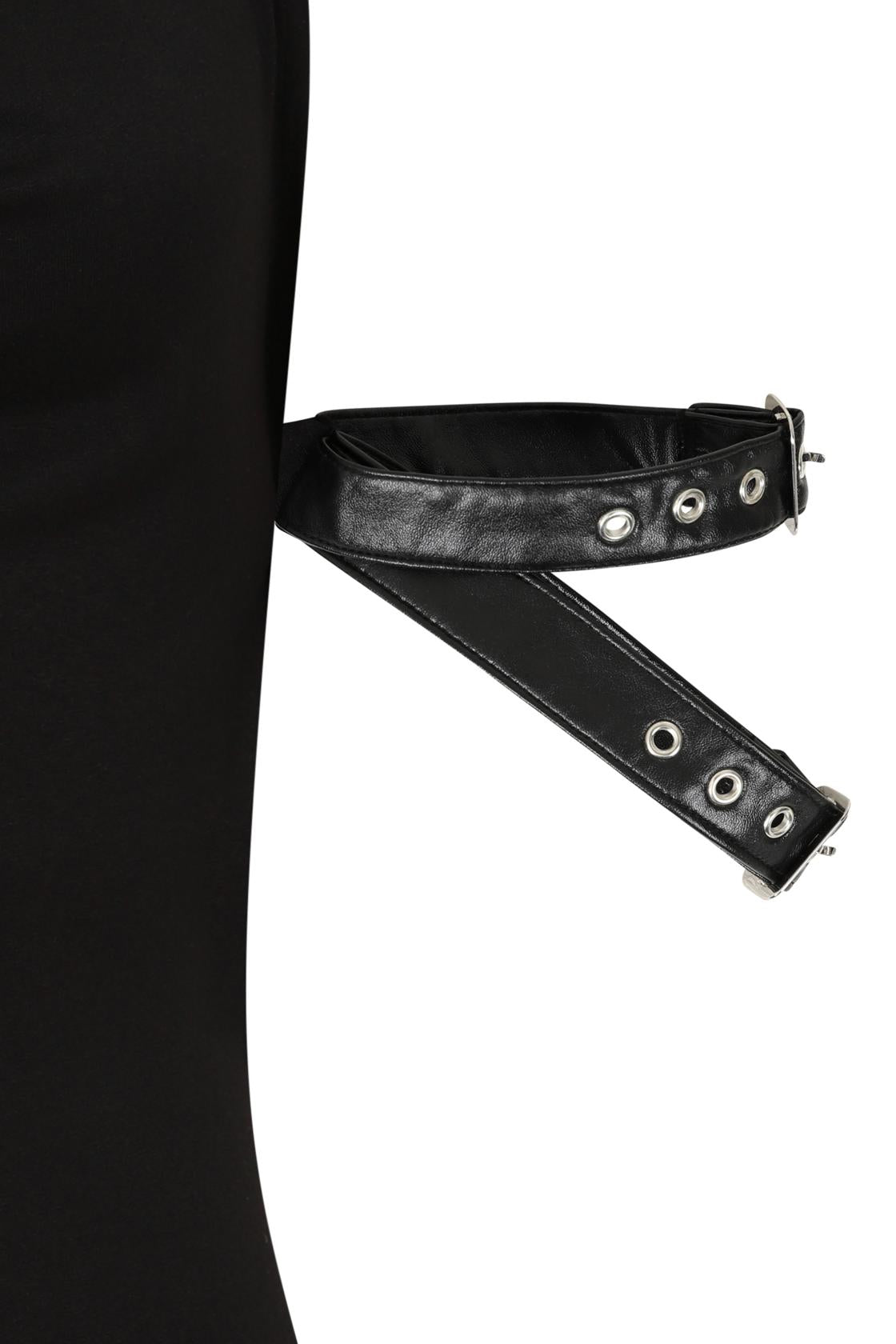 Necessary Evil Aphrodite Plunge Cowl Neck Top