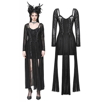 Dark in Love Jax Elegant Spider Long Dress