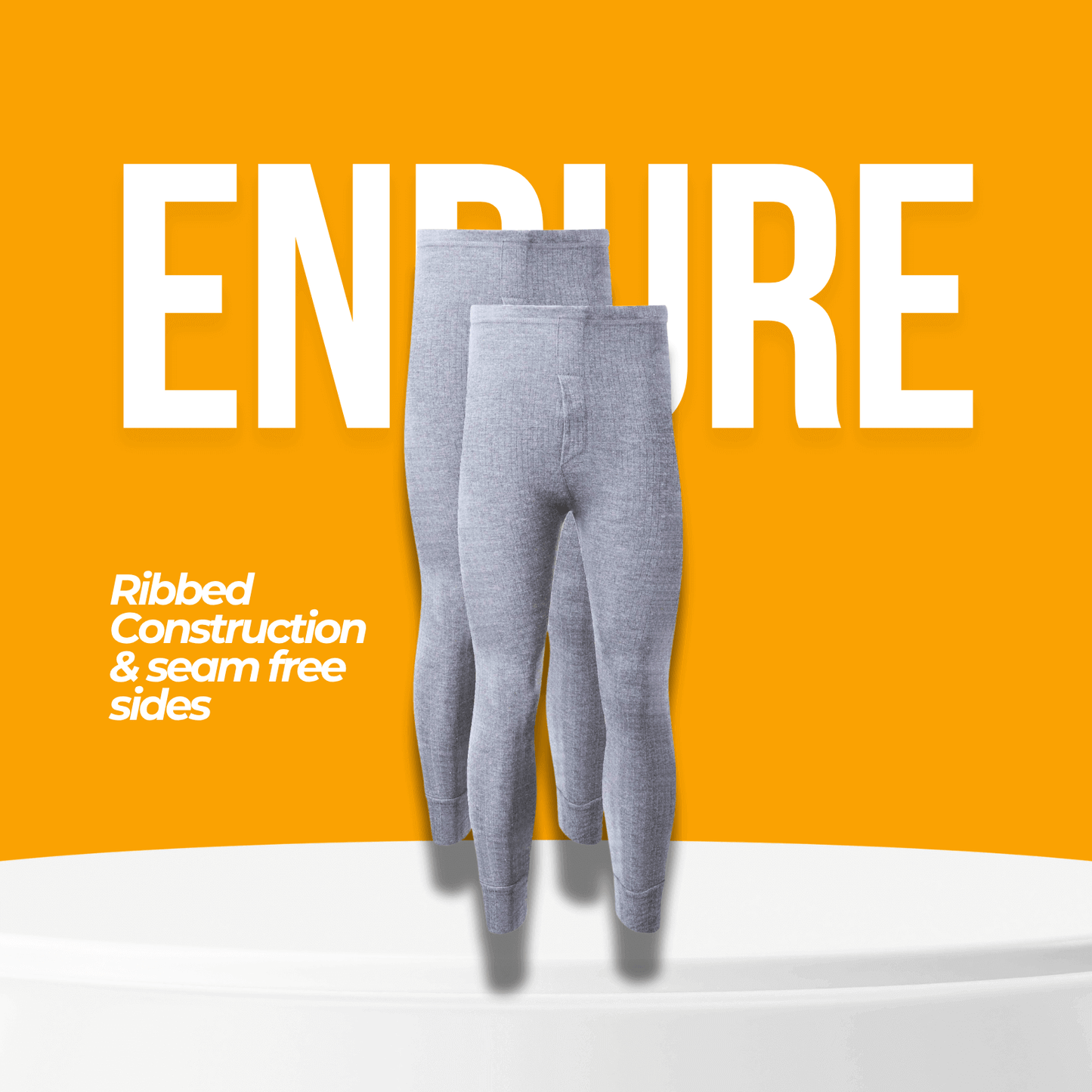 2 Pack Men's Thermal Underwear Long Sleeve Tops Warm Durable Baselayer Insulated Brushed Yarn for Running Hiking Cold Weather Sportswear Durable Winter Clothing Small to XXL White Black Grey Navy by Heatwave Thermalwear