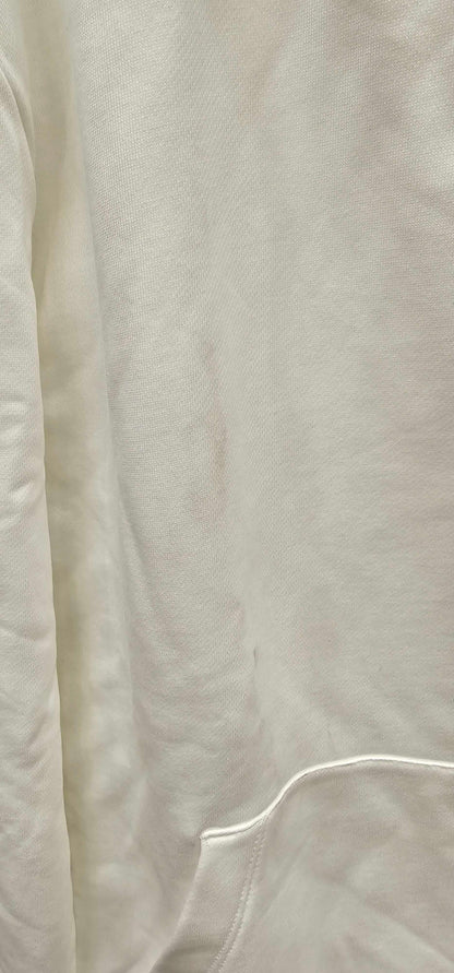 Boss - White Seeger Cotton Hoodie - White Size: L